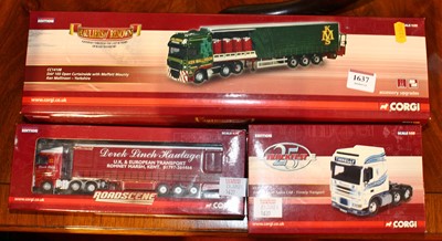 Lot 1637 - A Corgi limited edition 1/50th scale two boxed...