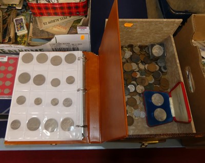 Lot 477 - A collection of British & World mixed coinage,...