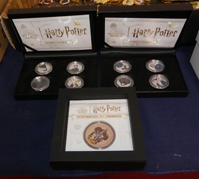 Lot 489 - A Harry Potter The Teacher's silver 50p...