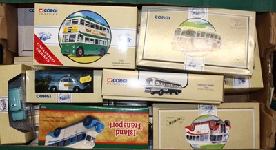 Lot 1645 - A tray containing Corgi Classics boxed modern...