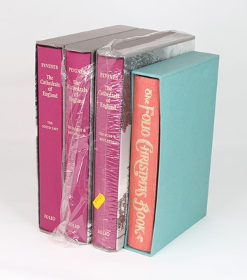 Lot 538 - Pevsner; The Cathedrals of England, three...