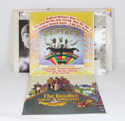 Lot 545 - A collection of Beatles LPs, to include The...