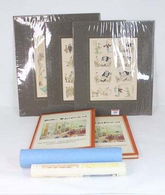 Lot 548 - A collection of books and prints by H.M. Bateman