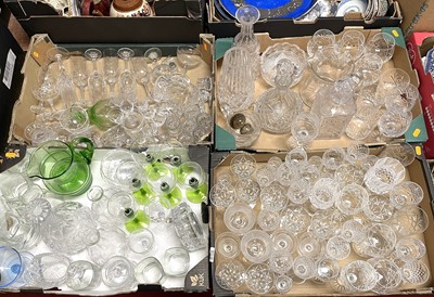 Lot 610 - An extensive collection of glassware, to...