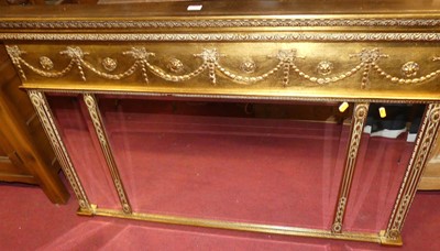 Lot 1197 - A contemporary French style gilt framed...