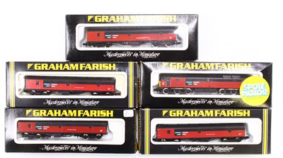 Lot 494 - Group of five Graham Farish N gauge items:...