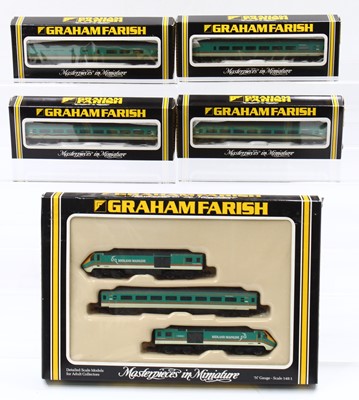 Lot 499 - An N gauge Graham Farish HST 125 Midland...