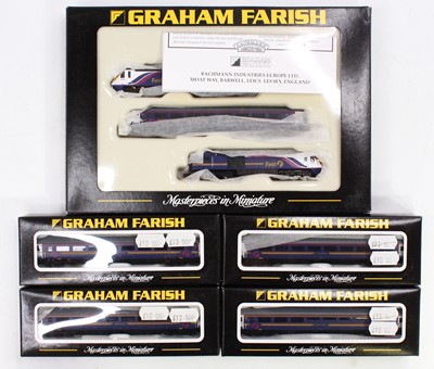 Lot 501 - An N gauge Graham Farish HST 125 First Great...