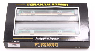 Lot 506 - An N Gauge Graham Farish two-car DMU, 170...