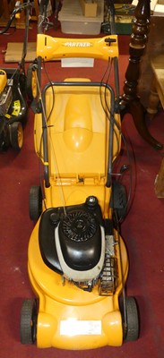 Lot 1330 - A petrol driven lawnmower with grass...