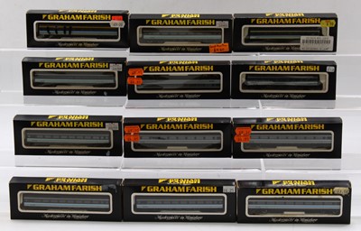 Lot 516 - 12 N Gauge Graham Farish BR MK 1, MK 2, and MK...