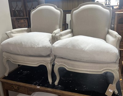 Lot 1429 - A pair of contemporary French Louis XV style...