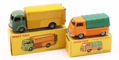 Lot 1312 - French Dinky Toys group of 2 to include;...