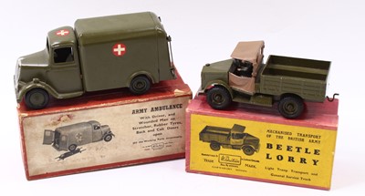 Lot 1058 - Britains group of 2 military models to include;...