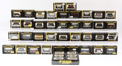 Lot 533 - 44 Various N Gauge Graham Farish wagons from...