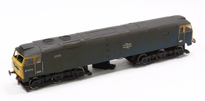 Lot 249 - Plastic kit built 0-gauge class 47 Co-Co...