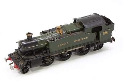 Lot 262 - Very heavy brass kit built 0-gauge GWR prairie...