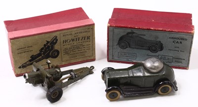 Lot 1011 - Britains group of 2 military models to include;...