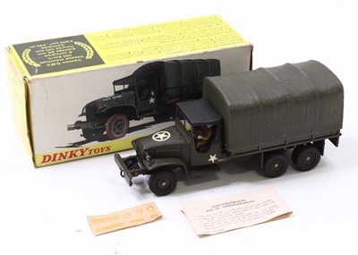 Lot 1294 - French Dinky Toys Camion 809 G.M.C. Militaire...