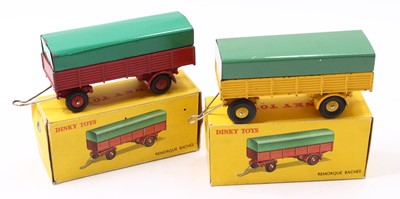 Lot 1313 - French Dinky Toys Boxed No.70 Remorque Bachee...