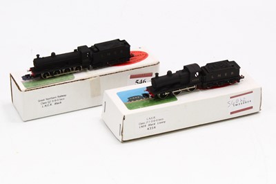 Lot 546 - Two Union Mills N Gauge LNER locomotives,...