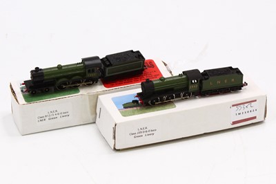 Lot 553 - Two N Gauge Union Mills Models LNER...