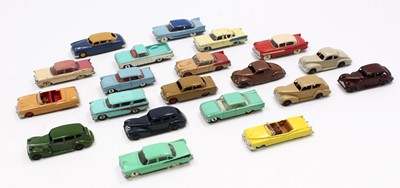 Lot 1375 - A Dinky Toys group of 20 loose and playworn...