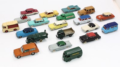 Lot 1374 - A Dinky Toys group of 20 loose and playworn...