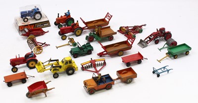 Lot 1383 - A quantity of Dinky Toys loose and playworn;...