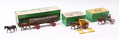 Lot 934 - A Britains group of three to include No. 4F...