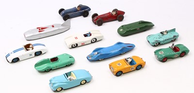 Lot 1368 - A Dinky Toys group of 12 loose and playworn...