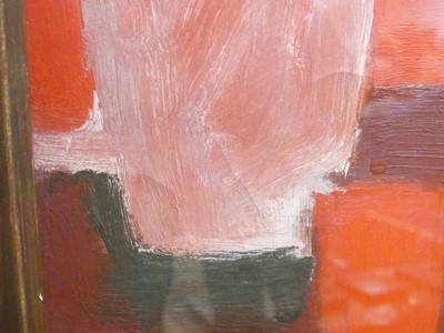 Lot 1247 - William Scott (British, 1913-1989) - Red Still...