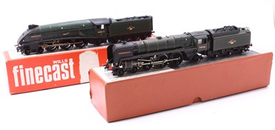 Lot 606 - Two kit-built boxed 00 gauge locomotives,...