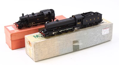 Lot 499 - 2x 00 gauge 2-rail kit built locos, to include:...