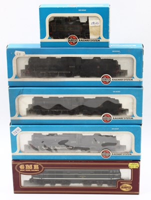 Lot 418 - Five Airfix/GMR locos: Two 4F 0-6-0 loco &...