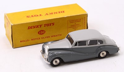 Lot 1117 - Dinky Toys, No.150 Rolls Royce Silver Wraith,...