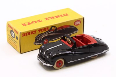 Lot 1123 - Dinky Toys No. 106 Austin Atlantic comprising...