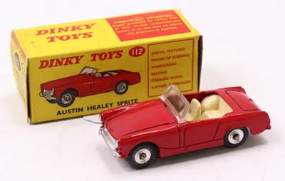 Lot 1106 - Dinky Toys No. 112 Austin Healey Sprite...