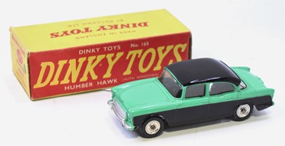 Lot 1139 - Dinky Toys No.165 Humber Hawk comprising light...