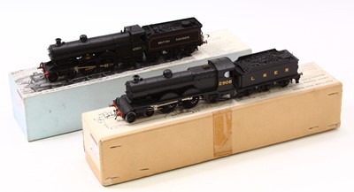 Lot 454 - 2x 00 gauge kit built 2-rail locos, to include;...