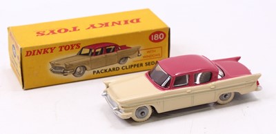 Lot 1167 - Dinky Toys, 180 Packard Clipper Sedan, cerise...