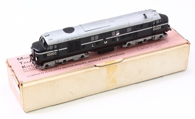 Lot 486 - A 00 gauge kit built 2 rail Modern Traction...