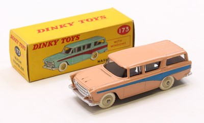 Lot 1138 - Dinky Toys, 173 Nash Rambler, pink body, blue...