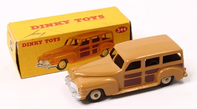 Lot 1160 - Dinky Toys No.151 Triumph 1800 Saloon in Tan...