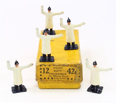 Lot 1372 - Dinky Toys, No.42C Point Duty Policeman Trade...