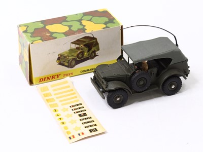 Lot 1327 - French Dinky, 810 Dodge WC56 command car,...