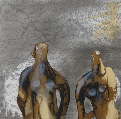 Lot 1223 - Henry Moore OM CH FBA (1898-1986) - Figures...