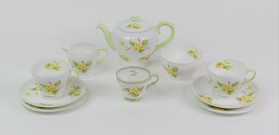 Lot 135 - A Shelley tete-a-tete service, early 20th...