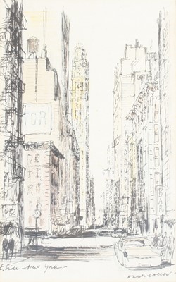 Lot 1154 - Sir Hugh Casson (1910-1999) - Eastside, New...