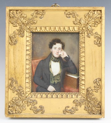 Lot 1199 - Mid-19th century English school - Half-length...